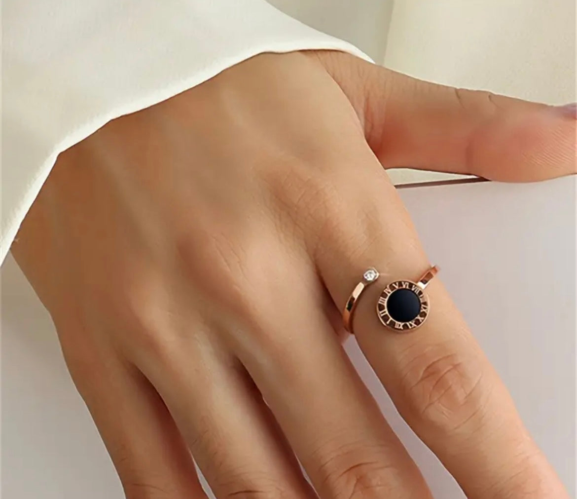 Roman Numerals Ring